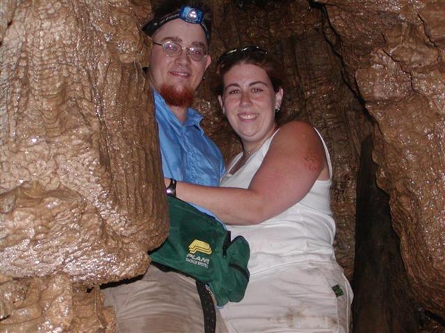 29:me and steph in the cave again.JPG