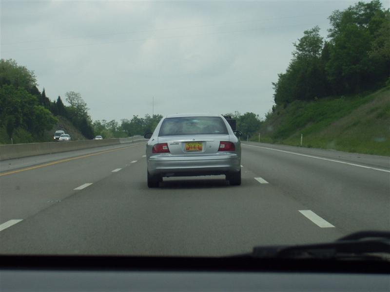 A license plate from Nebraska, John thought it said New Brunswick and Kirby New Mexico.<br>64:Picture080.jpg