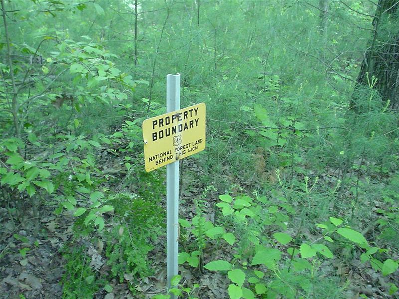 Forest Service property boundry;<br>33:DSC02759.JPG